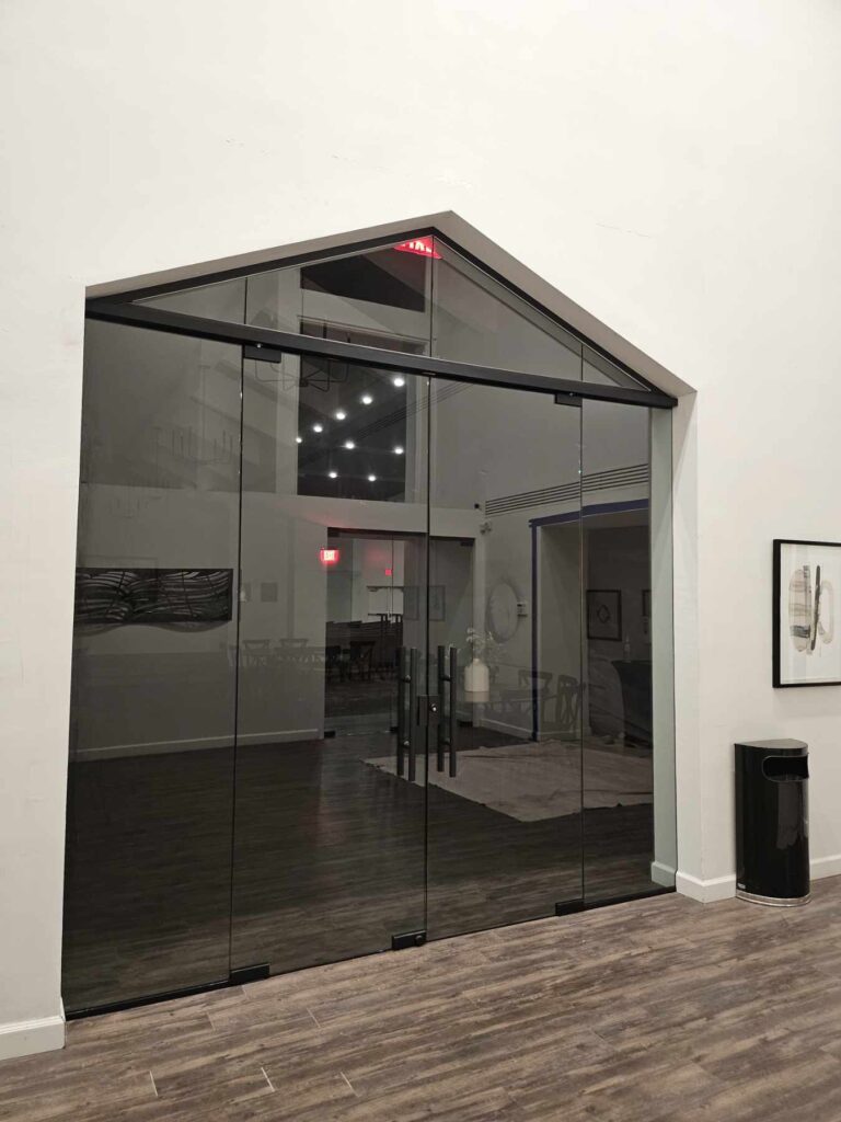 Interior Mall Double Door Entry 2
