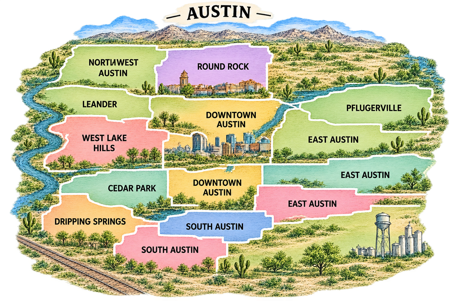 Autin-map